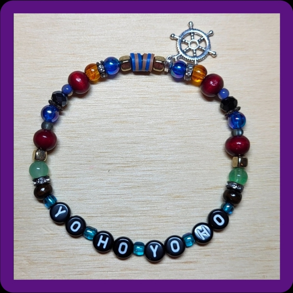 Pirates Of The Caribbean Friendship Bracelet, Size 8"